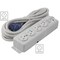 Ac Works 15FT 15A 14/3 Medical/ Hospital Grade Power Strip with 4 Outlets MD203-15 - alternate 3